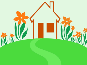 home and garden illustration
