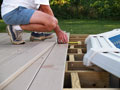 aboveground pool with decking